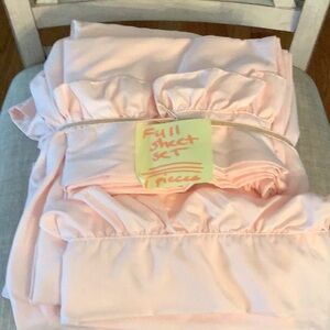 Elegant Pink Full Sheet Set